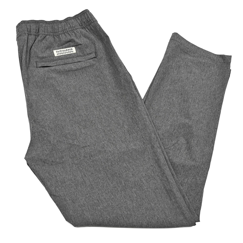 Fair Harbor Pants Mens L The ONE Drawstring Elastic Waist Performance Athleisure
